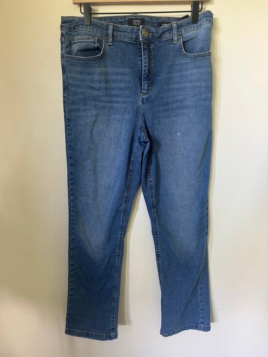 Jones New York Denim - Jones New York Signature Lexington Straight Jeans 12 Blue